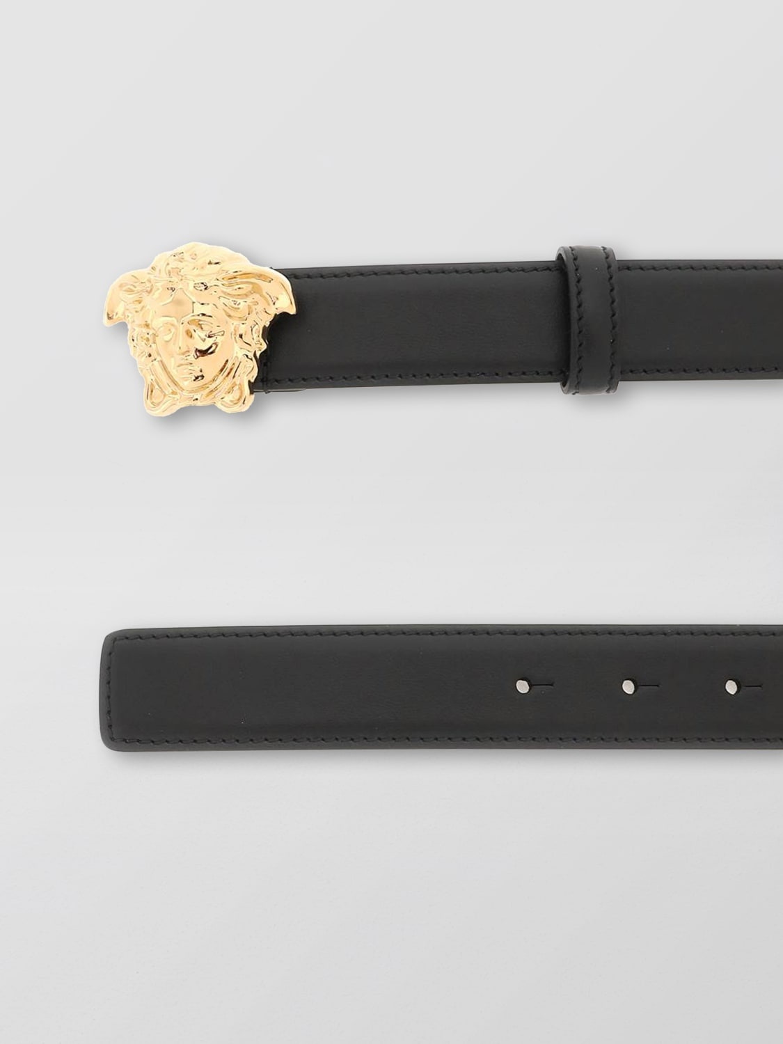 Versace leather belt - 2