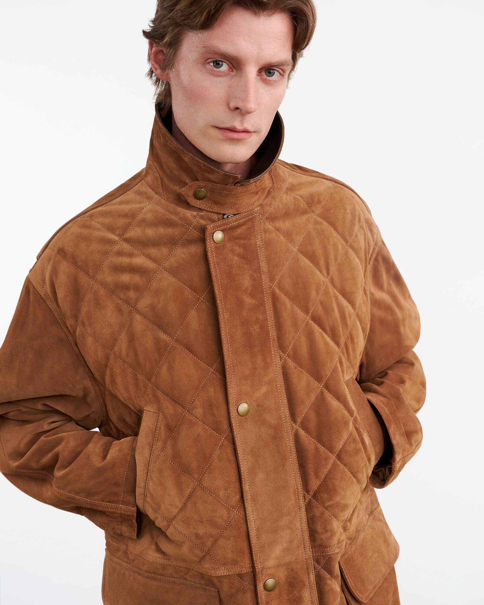 SLANE LEATHER PARKA - 3