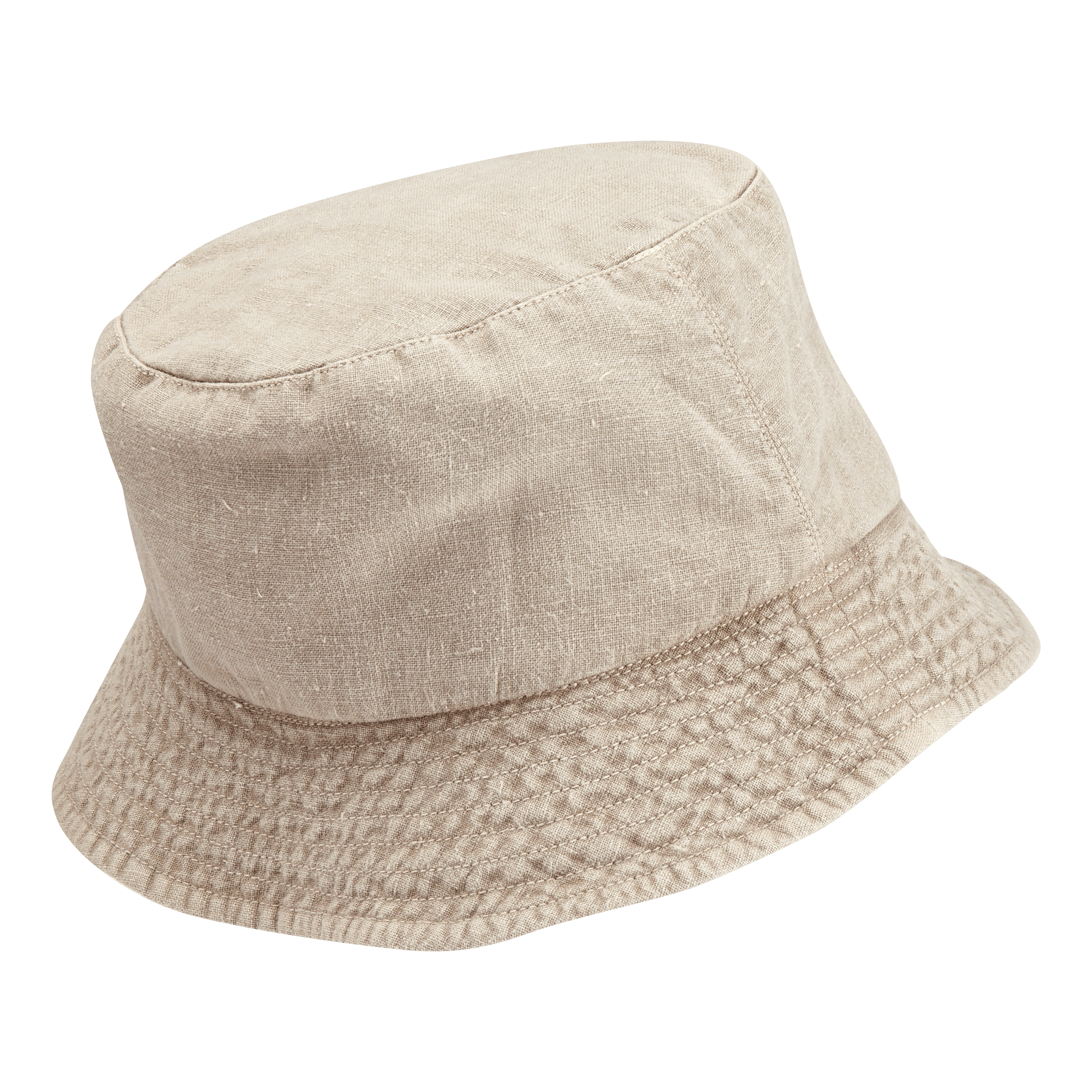 Unisex Linen Bucket Hat Solid - 2