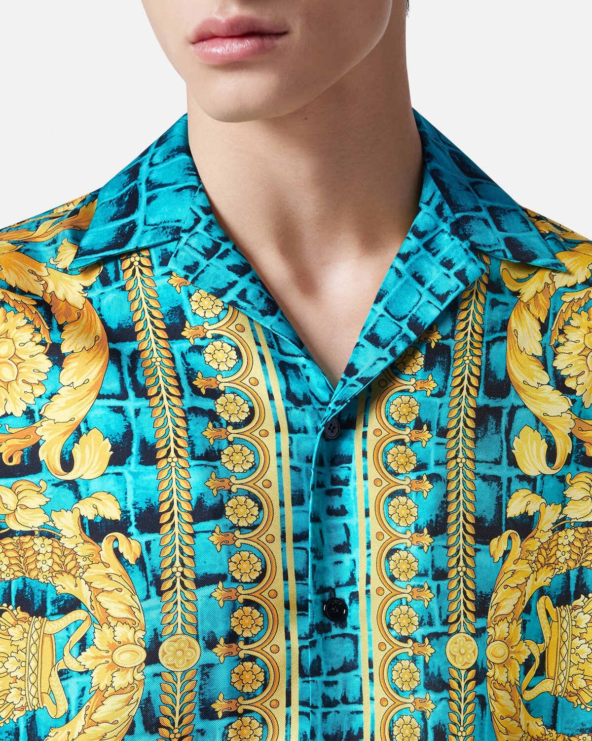 Baroccodile Silk Shirt - 5