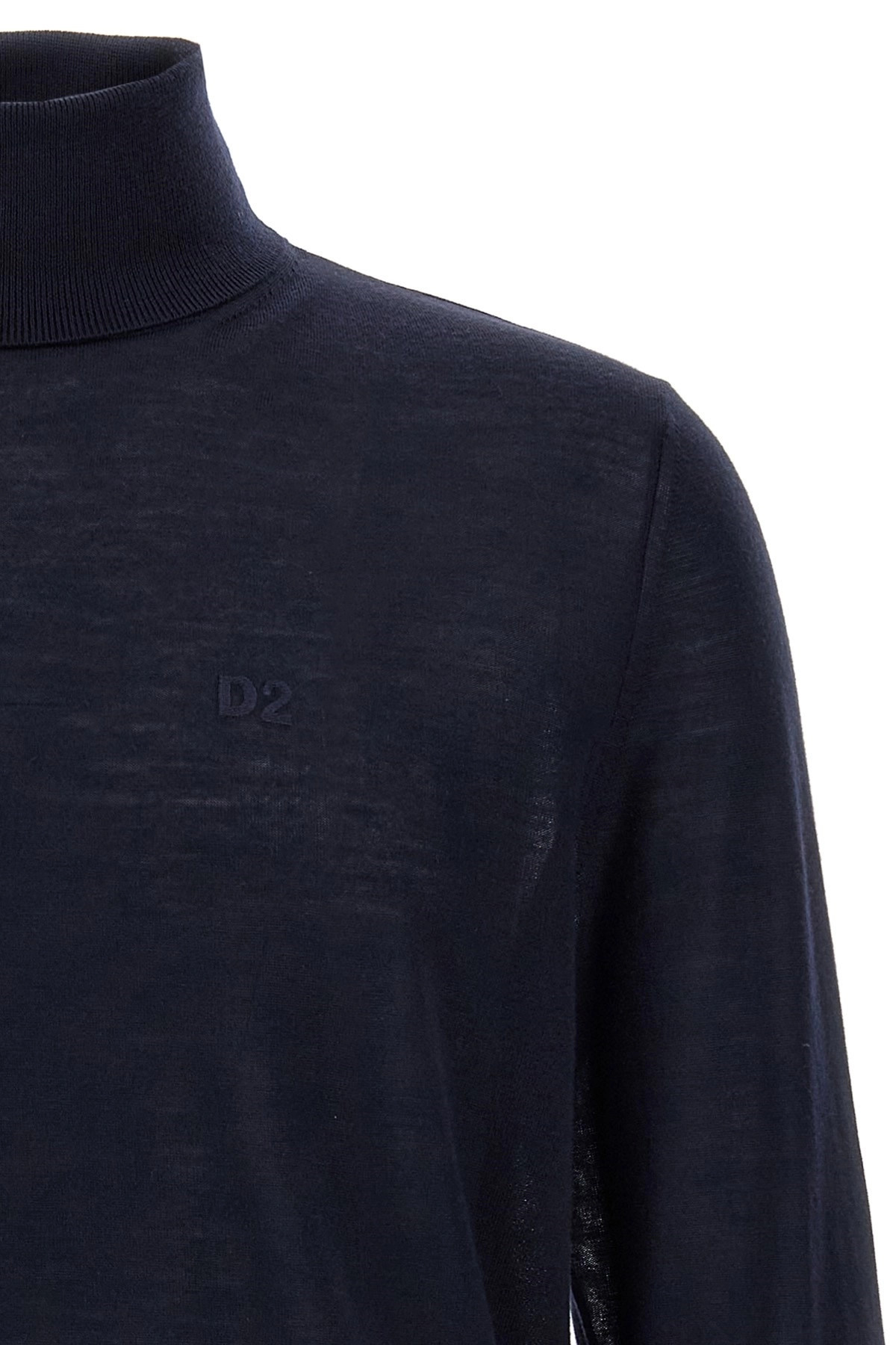 'D2' turtleneck sweater - 4