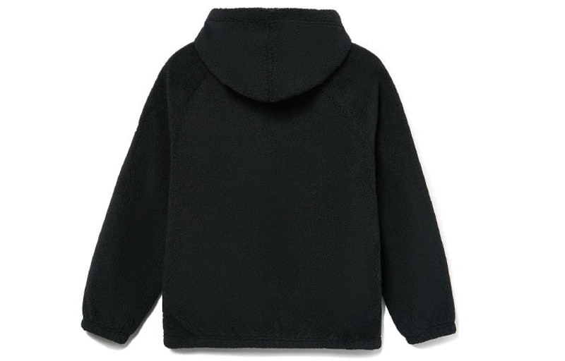 Li-Ning Li-Ning BadFive Logo Full Zip Hooded Jacket 'Black White' AFDR733-5 outlook