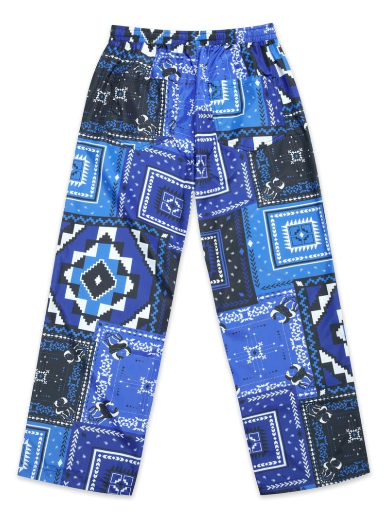 Marcelo Burlon County Of Milan AOP Bandana wide-leg trousers outlook
