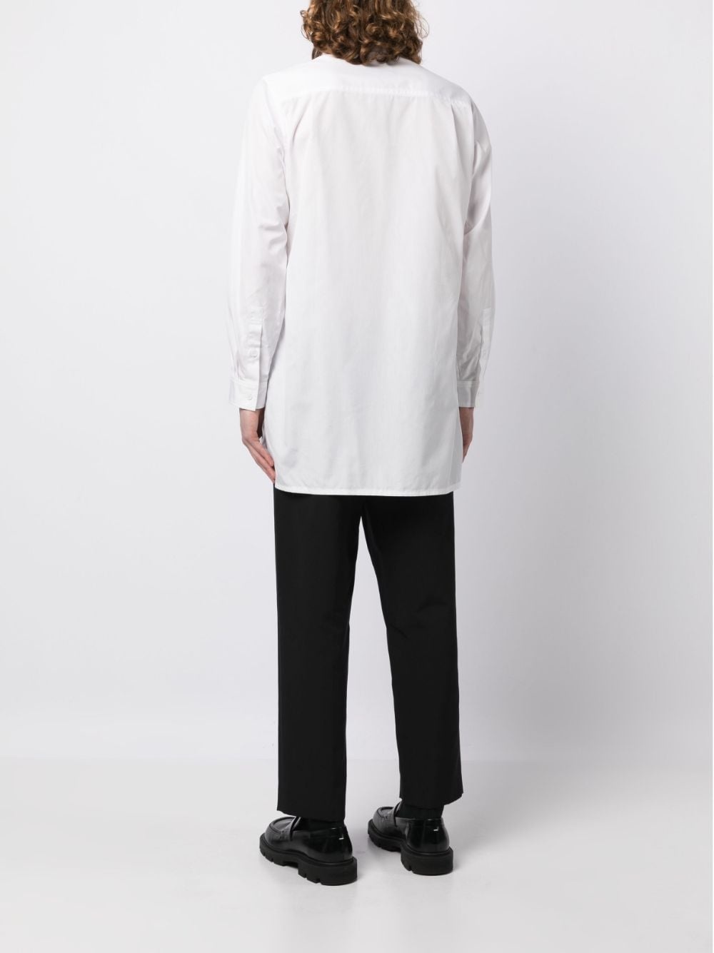 cotton long shirt - 4