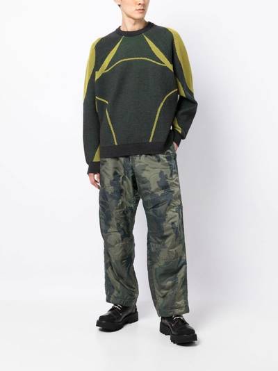 OAMC camouflage-pattern cargo trousers outlook