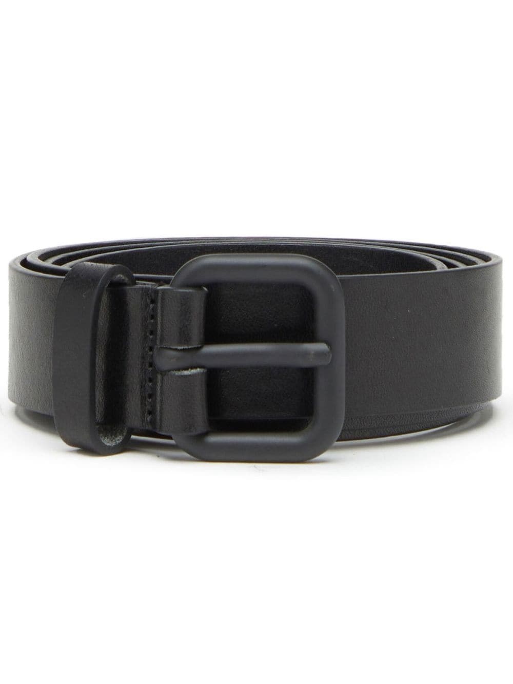 B-Inlay leather belt - 1