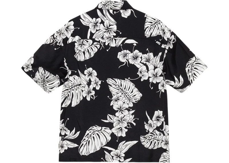 Stüssy Stussy Hawaiian S/S Shirt Black outlook