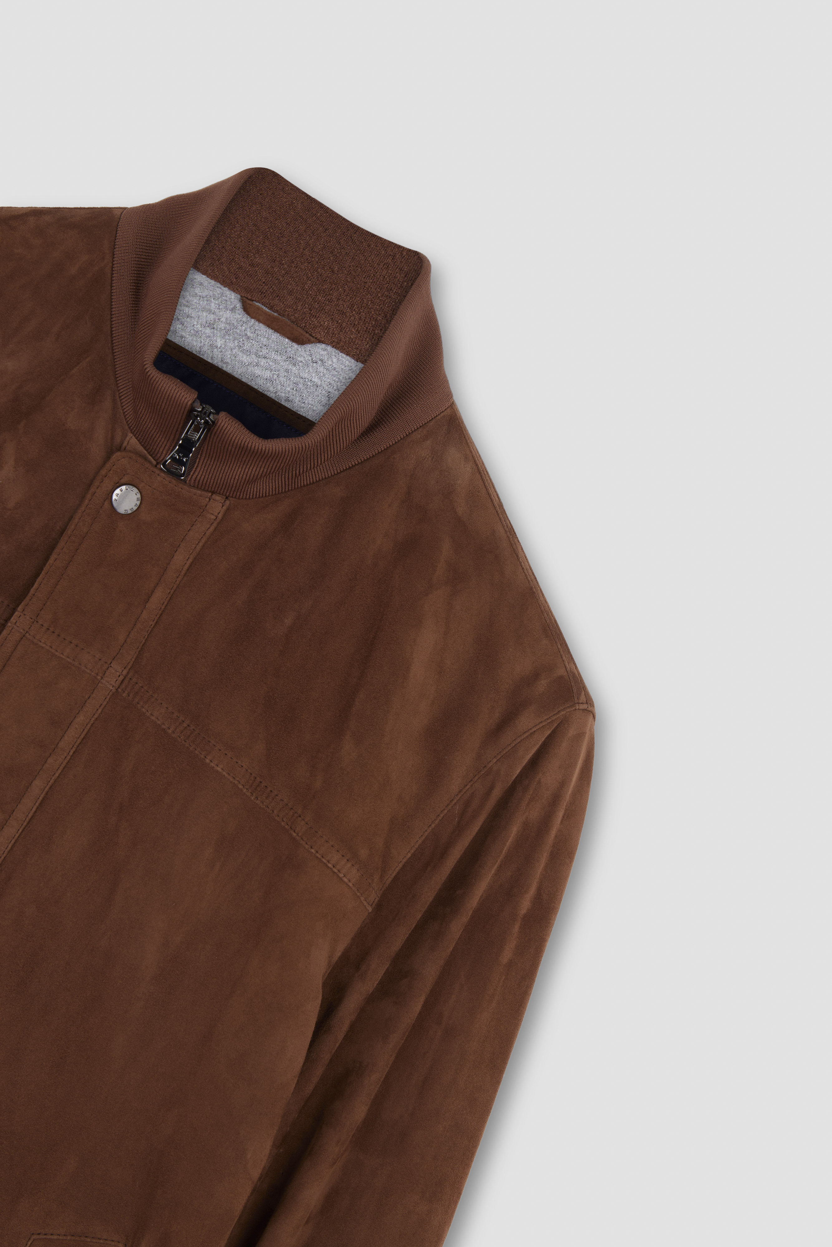 AQUALEATHER SUEDE BOMBER JACKET - 6