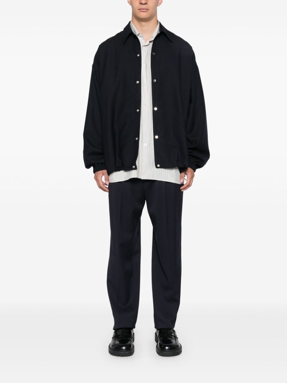 wool bomber jacket - 2