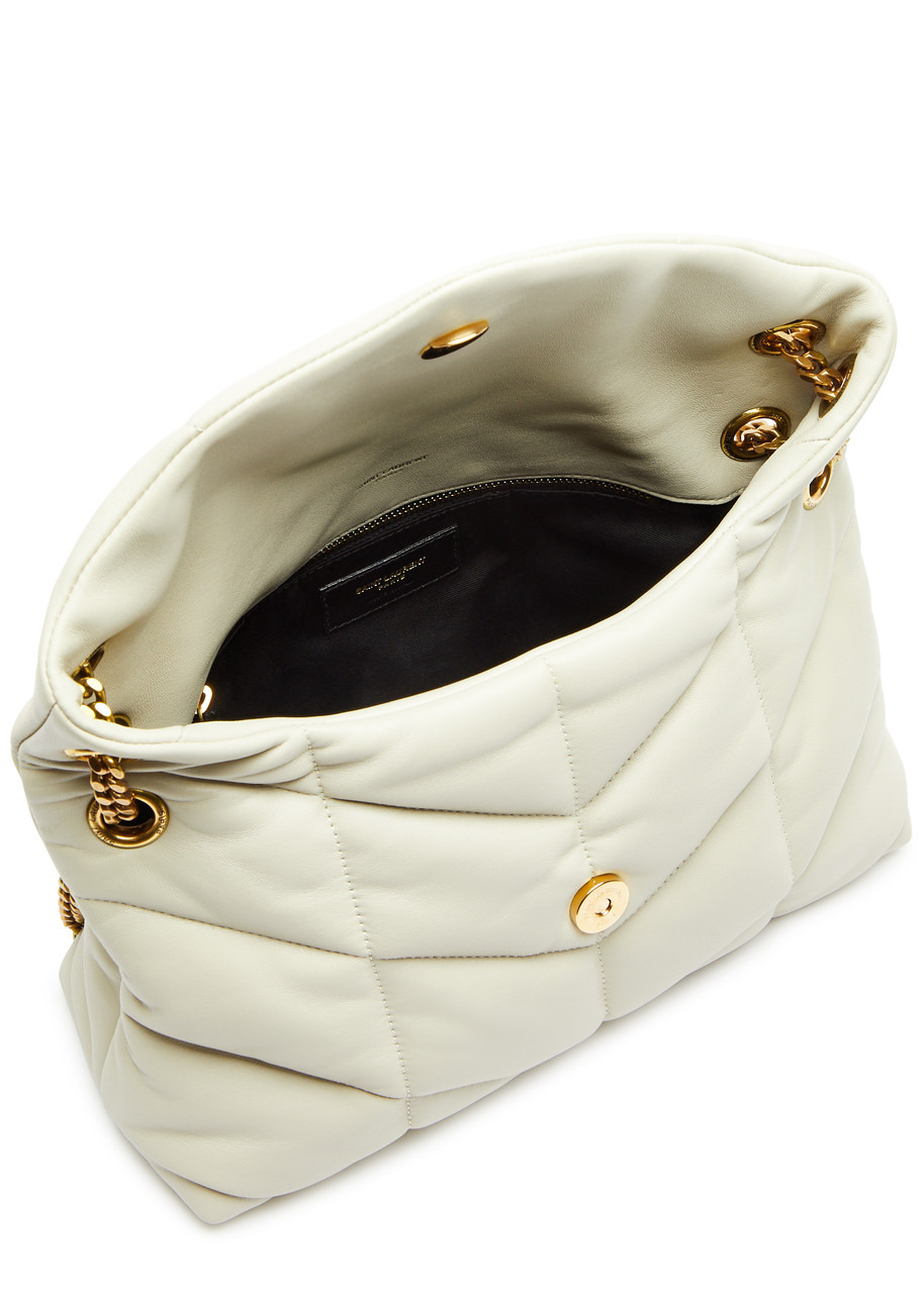 Lou Puffer small leather shoulder bag - 4