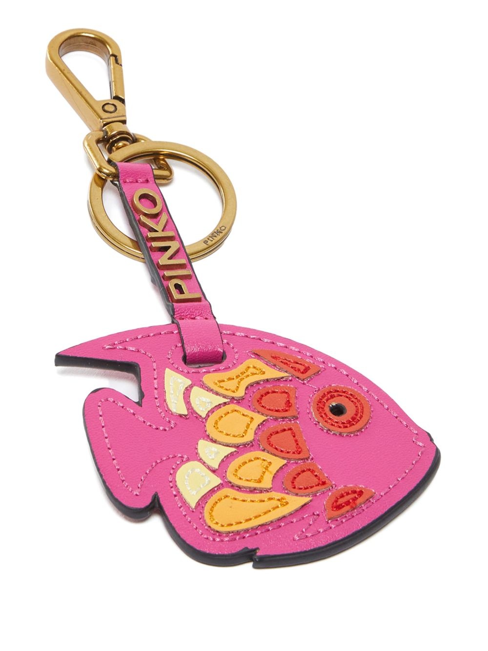 fish-motif keyring - 2