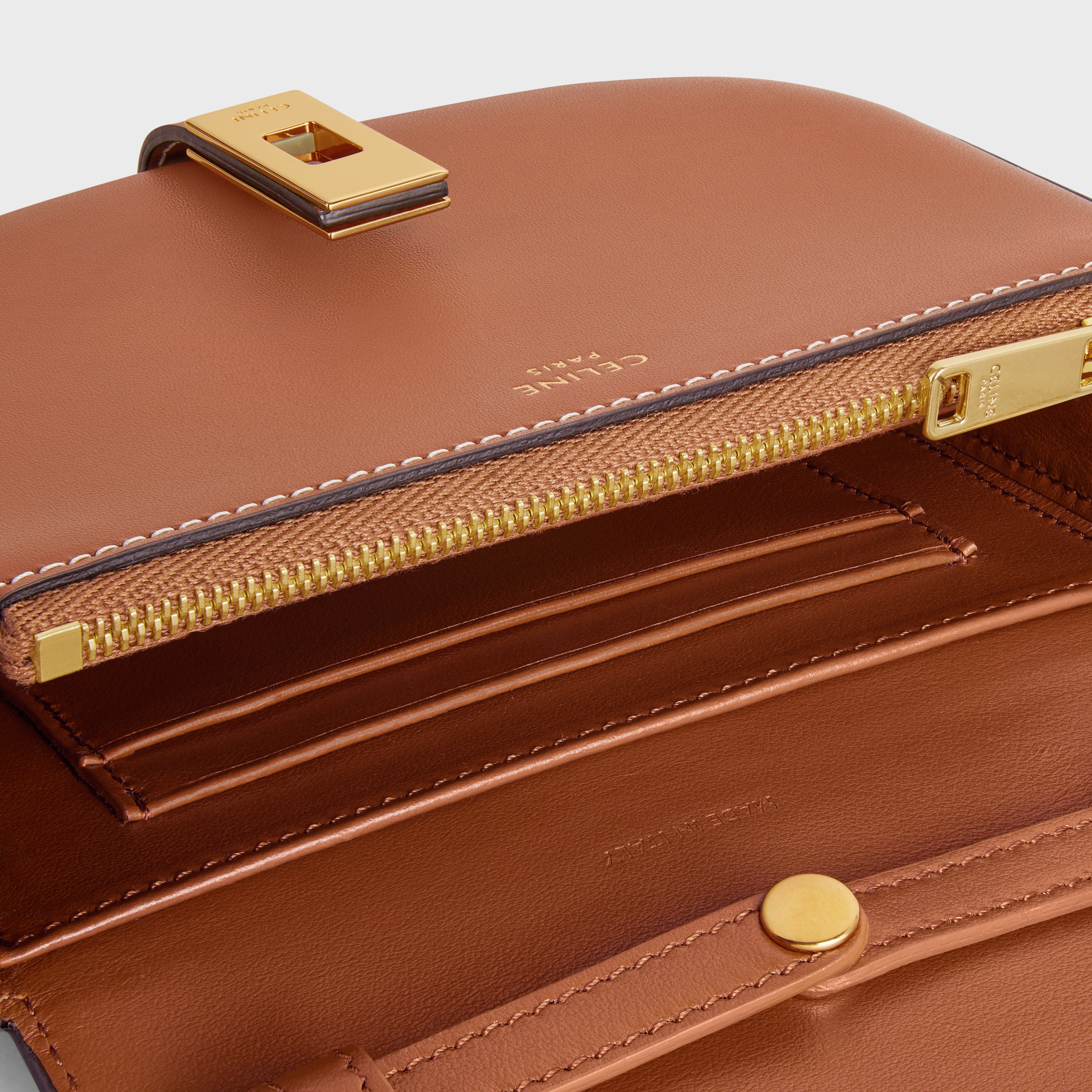 SMALL 16 WALLET ON CHAIN in Shiny Calfskin - 5