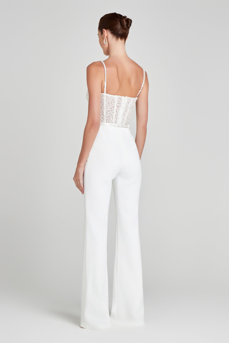 Aurora White Jumpsuit 4