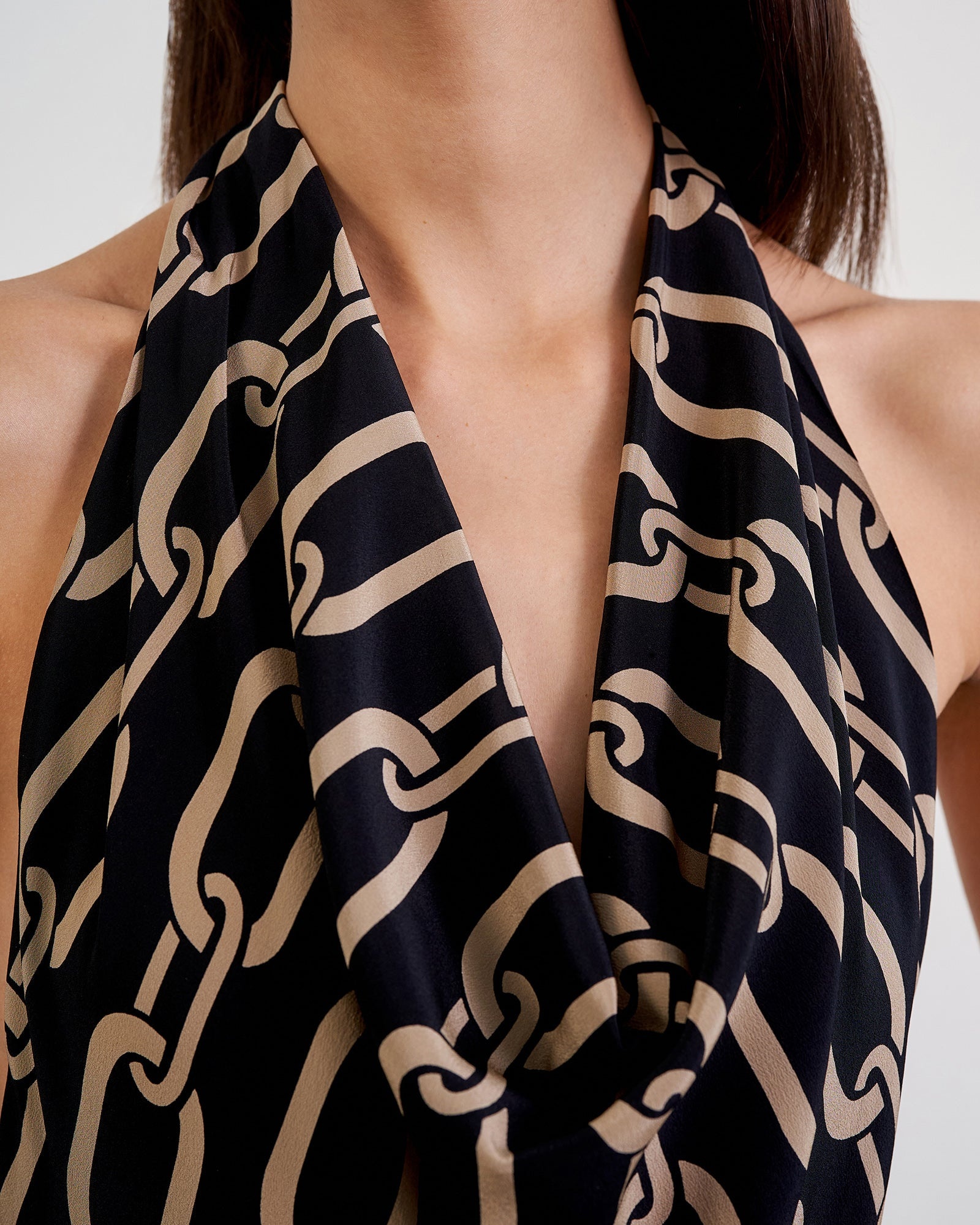 ALBA HALTERNECK DRESS - 3