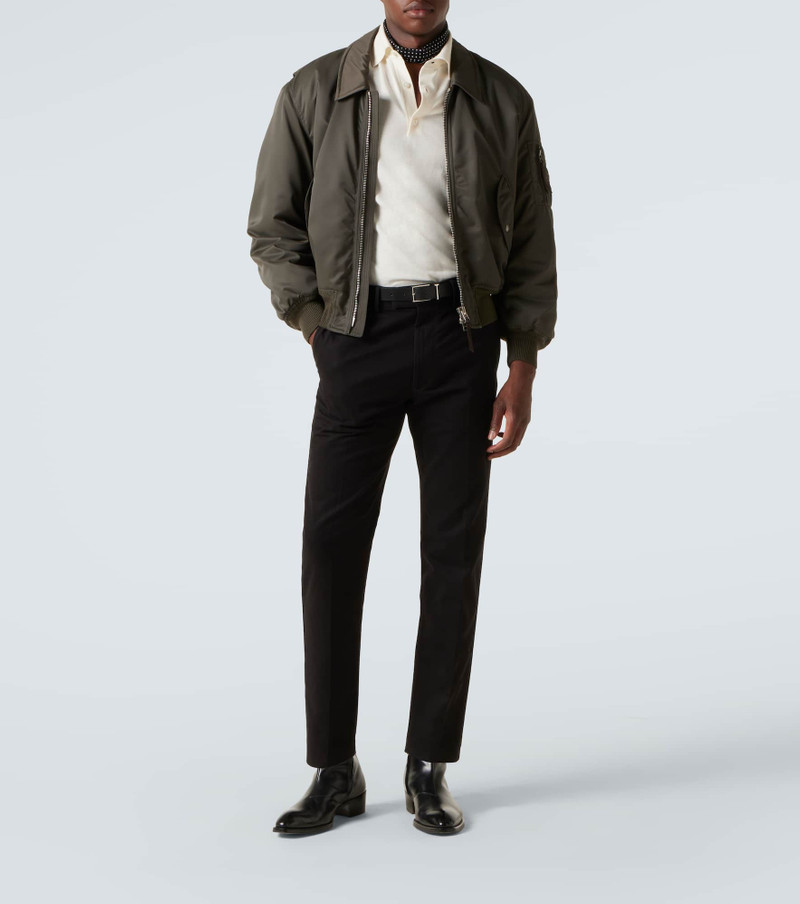 TOM FORD Cashmere and silk polo sweater outlook