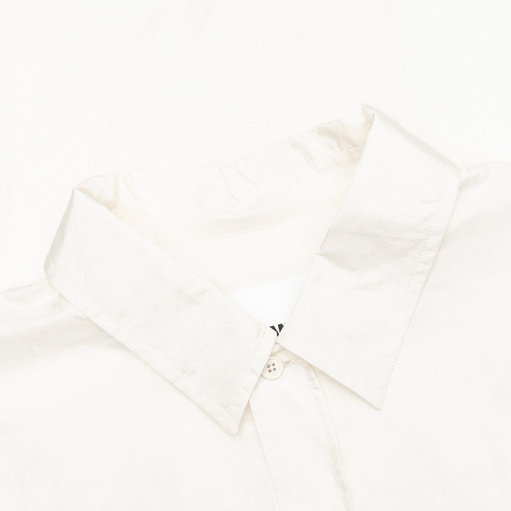 SILK AND NYLON SHIRT - EGGSHELL - 3