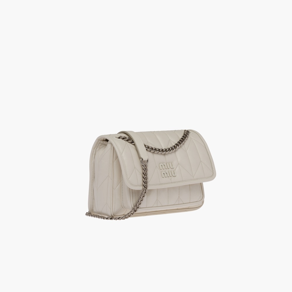 Shiny leather shoulder bag - 4