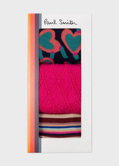 Paul Smith Women's Mixed Socks Three Pack outlook