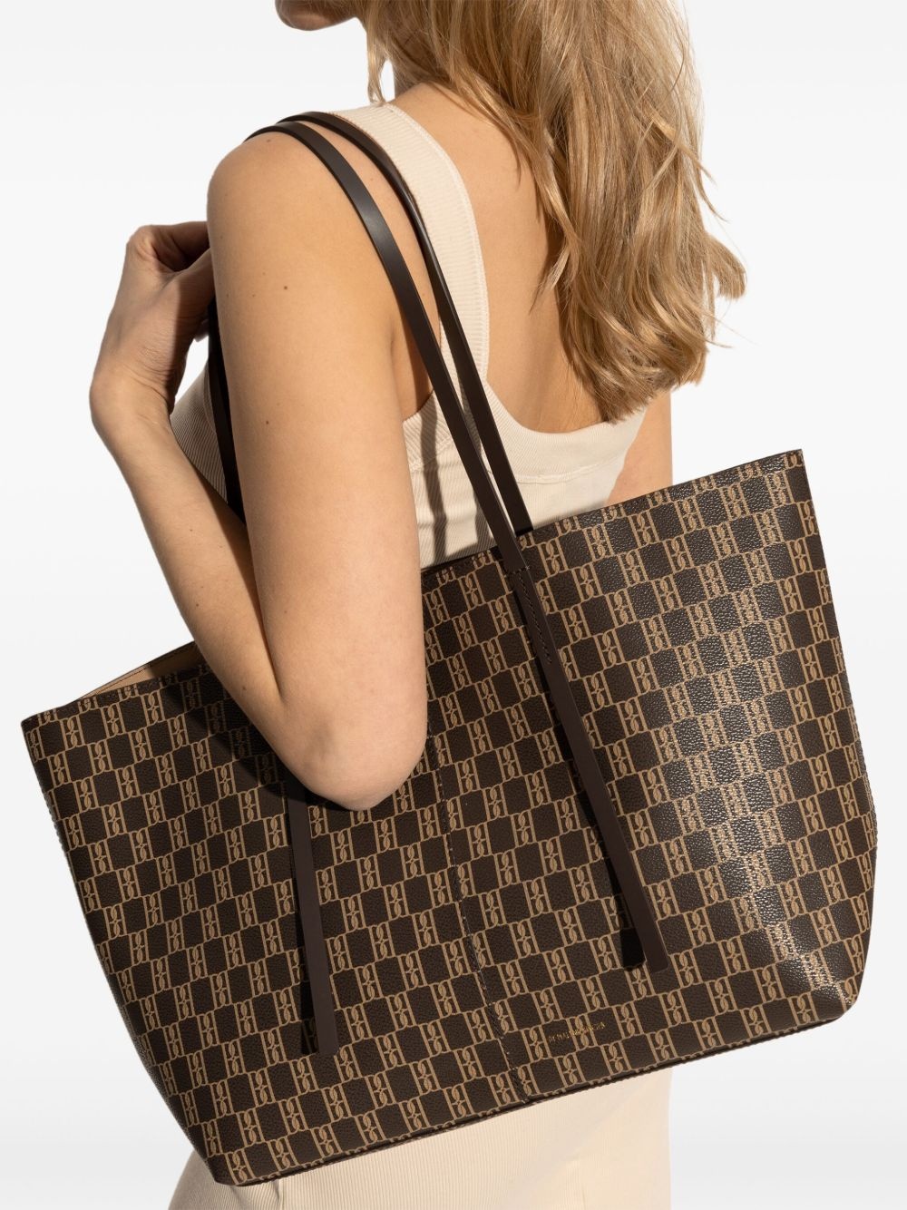 Abigail monogram tote bag - 2