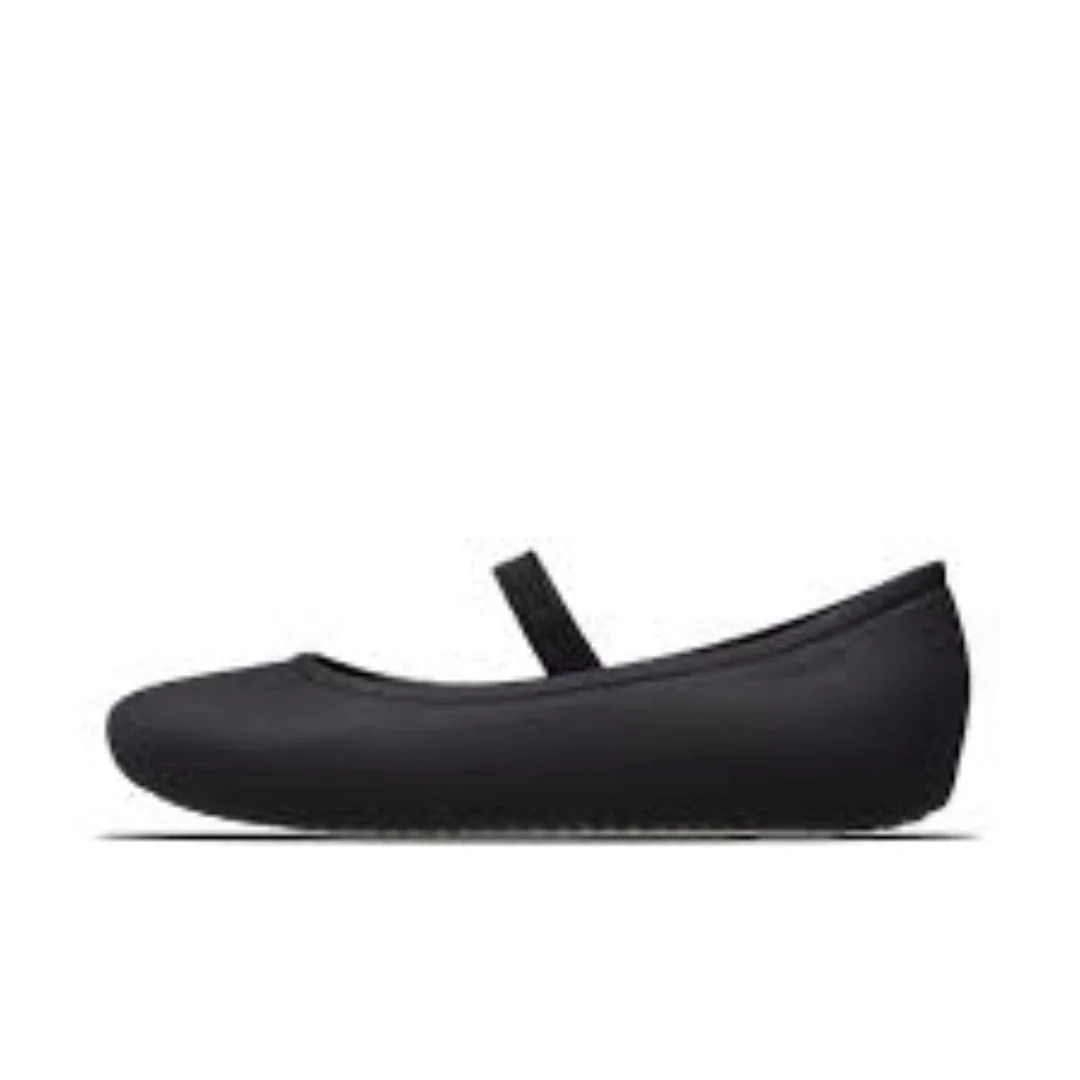 (WMNS) Crocs Brooklyn Flat 'Black' 209429-001 - 1
