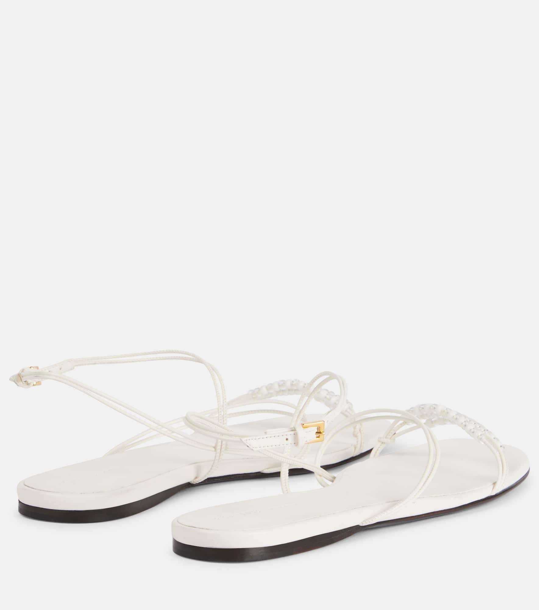 Loop leather sandals - 2