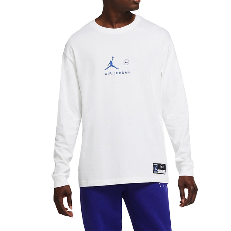 Air Jordan x Fragment Long-Sleeve T-Shirt 'Platinum Tint' DA2981-094 - 2