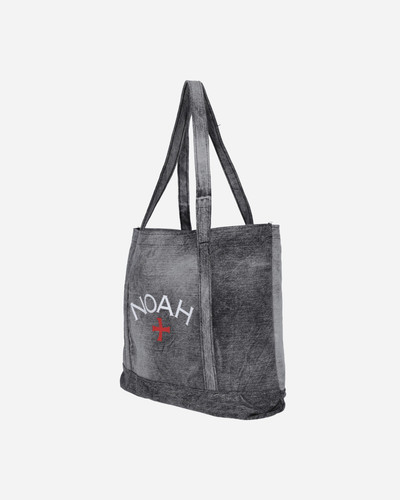 Noah Denim Core Logo Tote Bag Acid Wash outlook