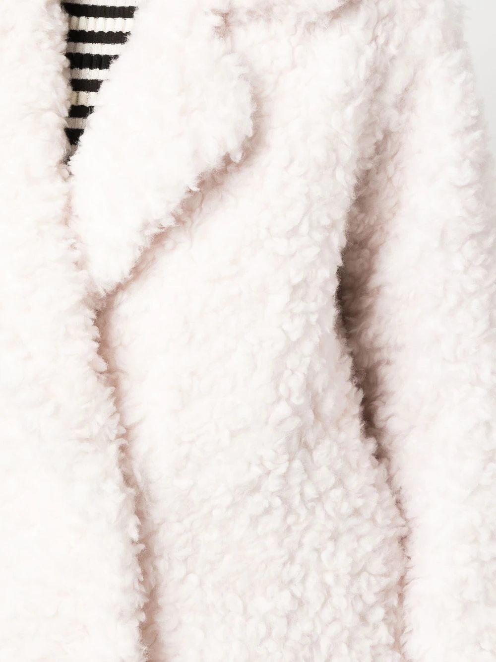 woven wool maxi coat - 5
