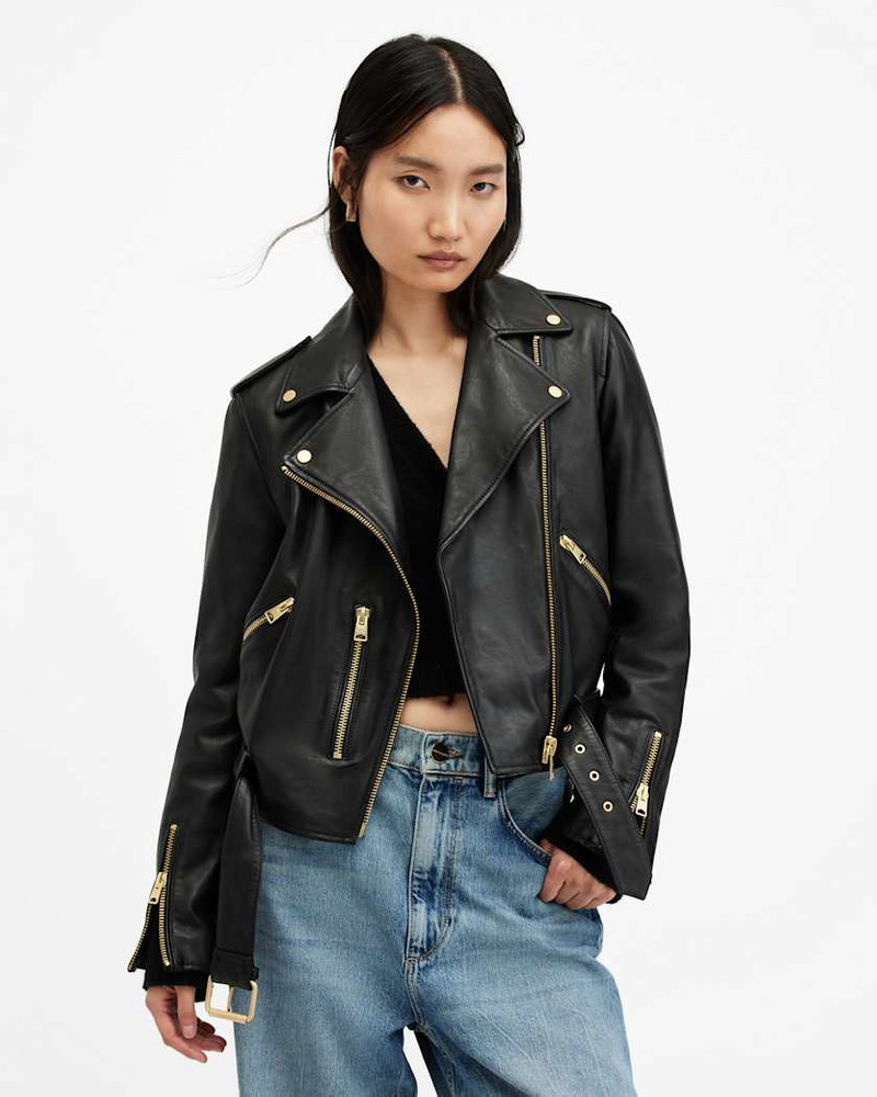 BALFERN LEATHER BIKER JACKET 1