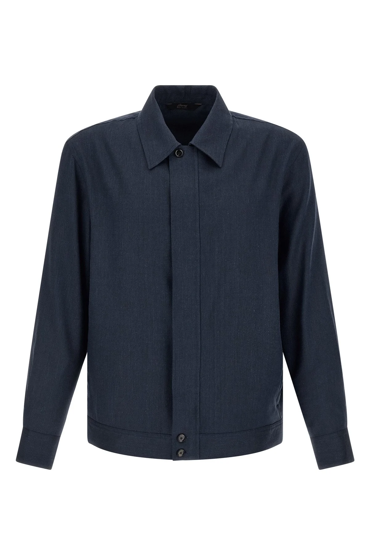 Linen wool blouson - 1