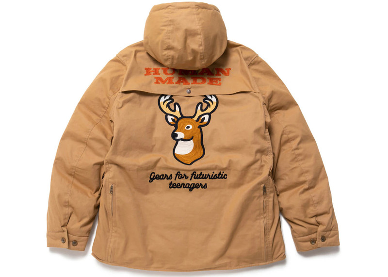 Human Made Human Made Insulated Hunting Jacket Brown outlook