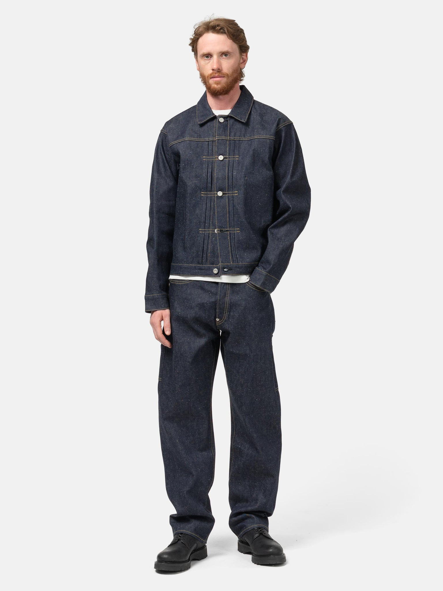 Denim Work Jacket Past Indigo - 2