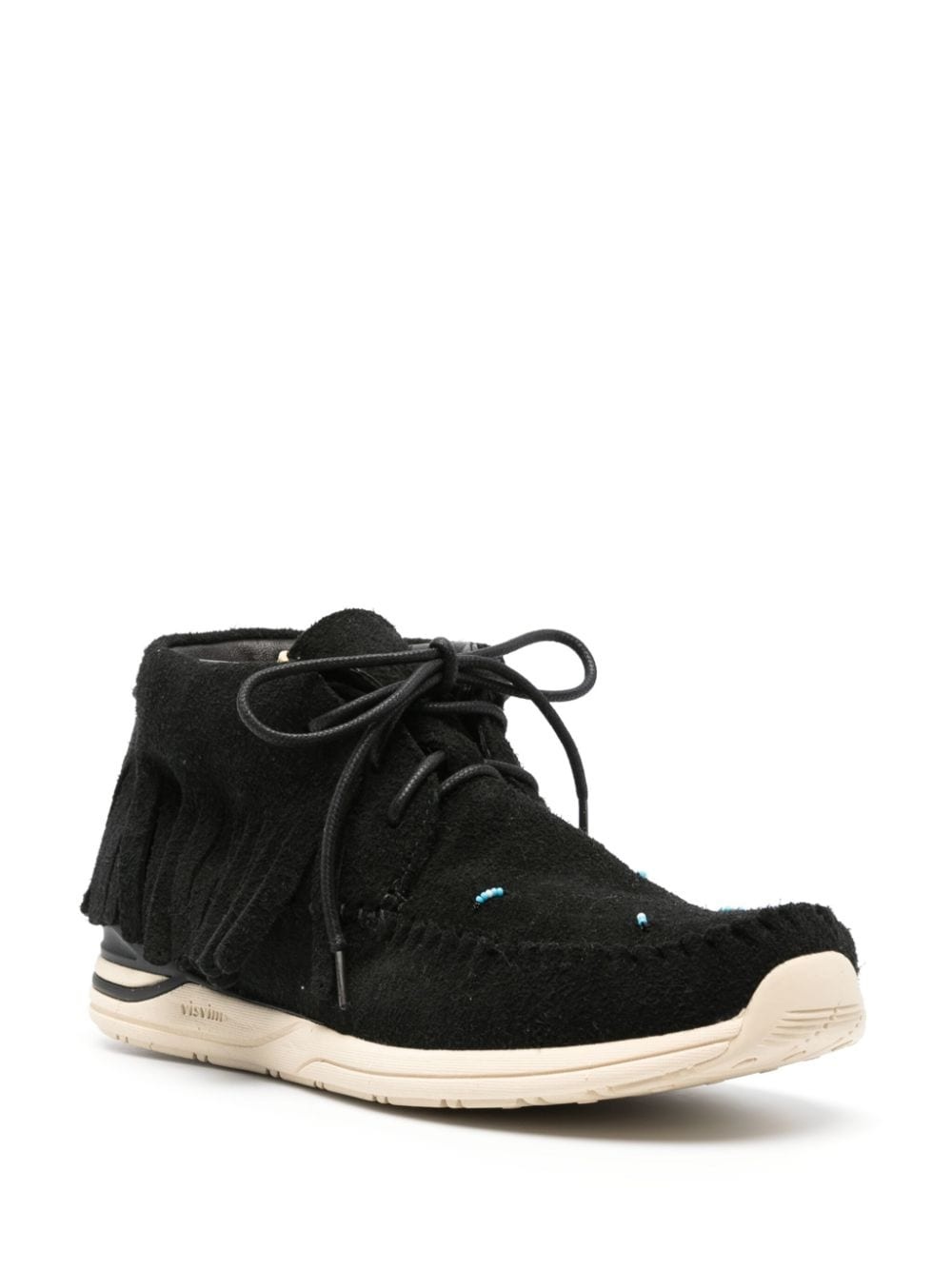 Shaman-Folk fringed ankle boots - 2