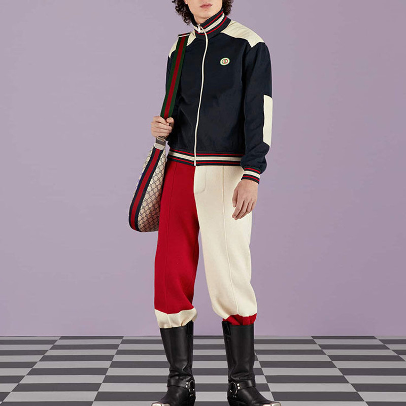 GUCCI Gucci Cotton Jersey Zip Jacket 'Navy' 706412-XJE8S-4735 outlook