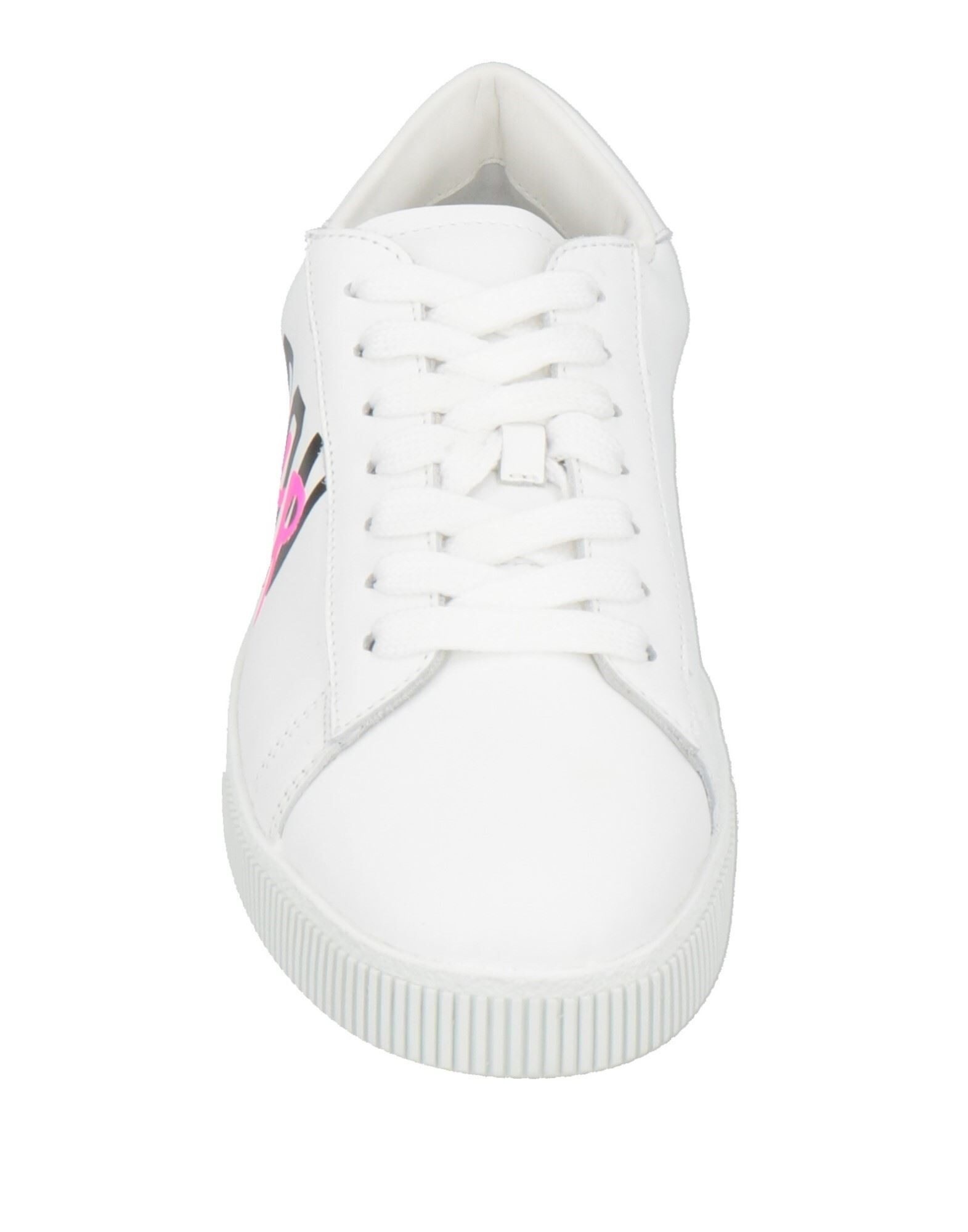 DSQUARED2 White Women's Sneakers | yoox | REVERSIBLE