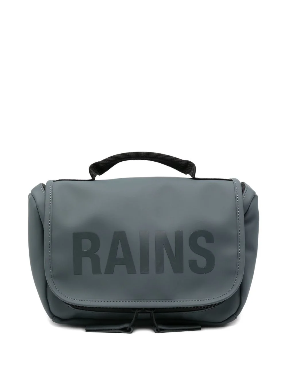 logo-print wash bag - 1