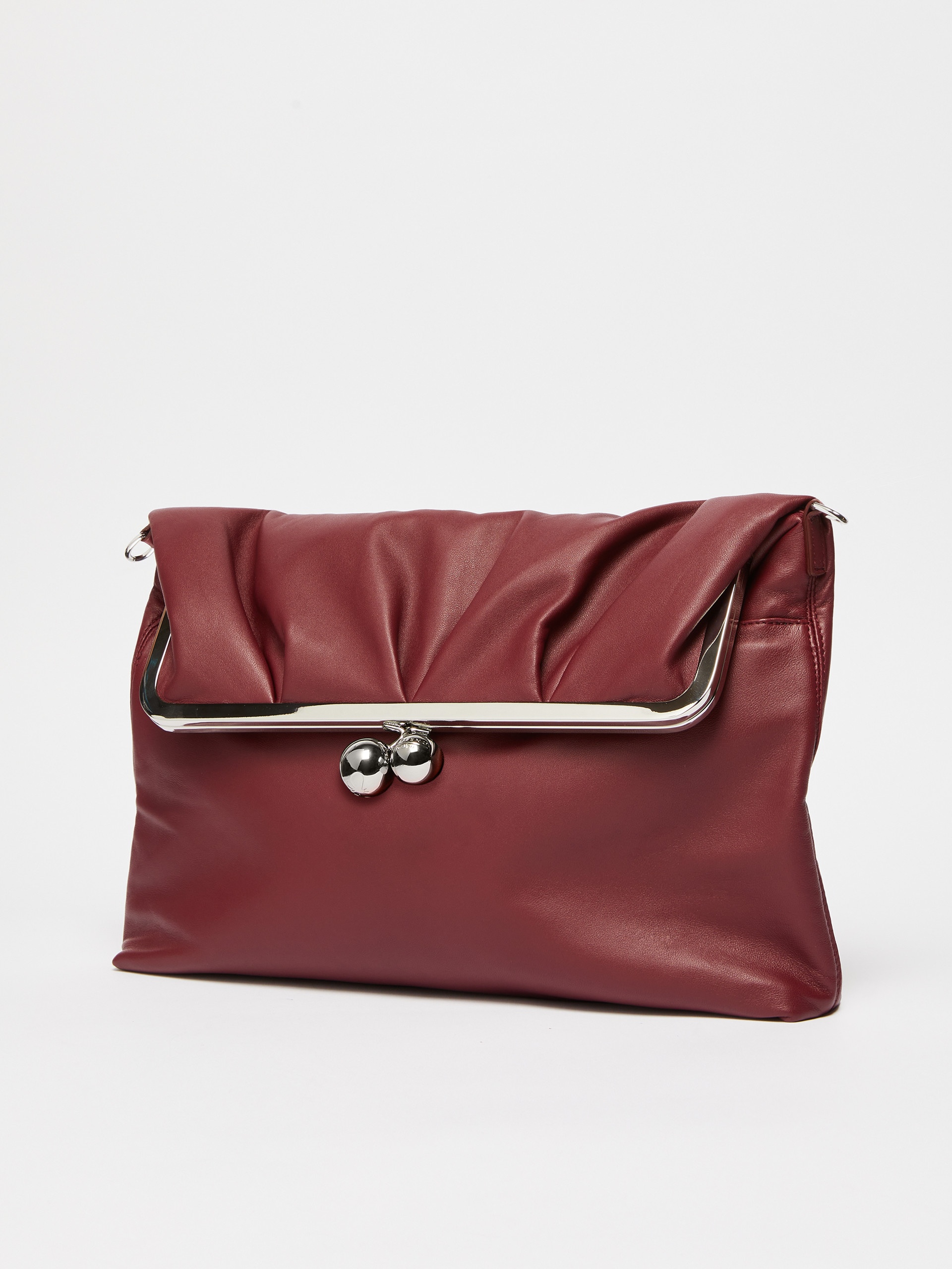 SLALOM Nappa leather clutch-style Pasticcino Bag - 2