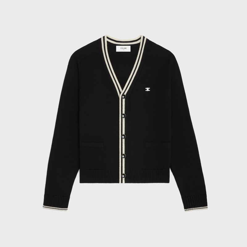 triomphe cardigan in wool 1