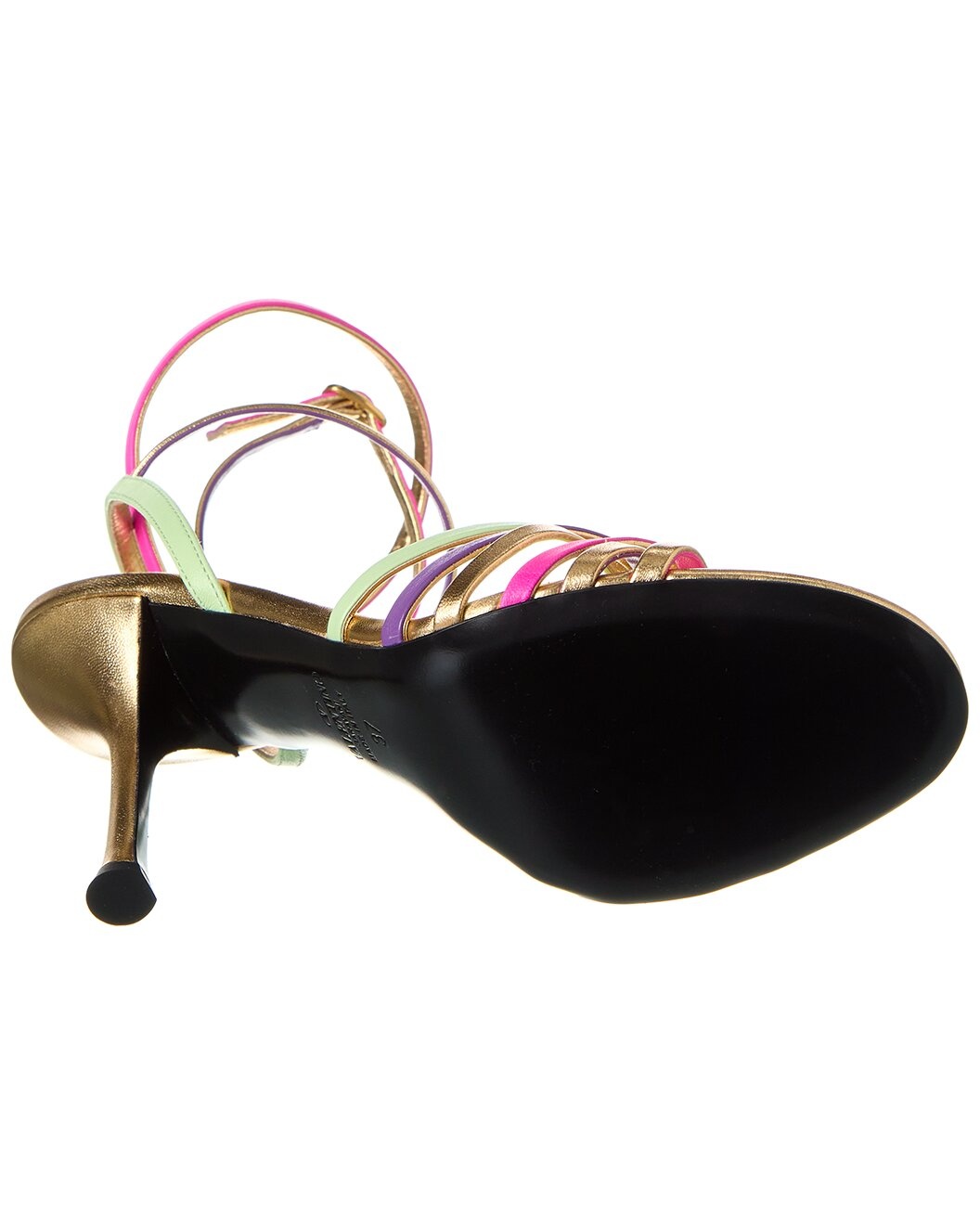 Valentino Rockstud 100 Leather Sandal - 4
