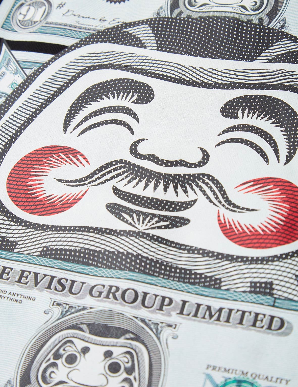 DARUMA BANKNOTE PRINT HOODIE - 8