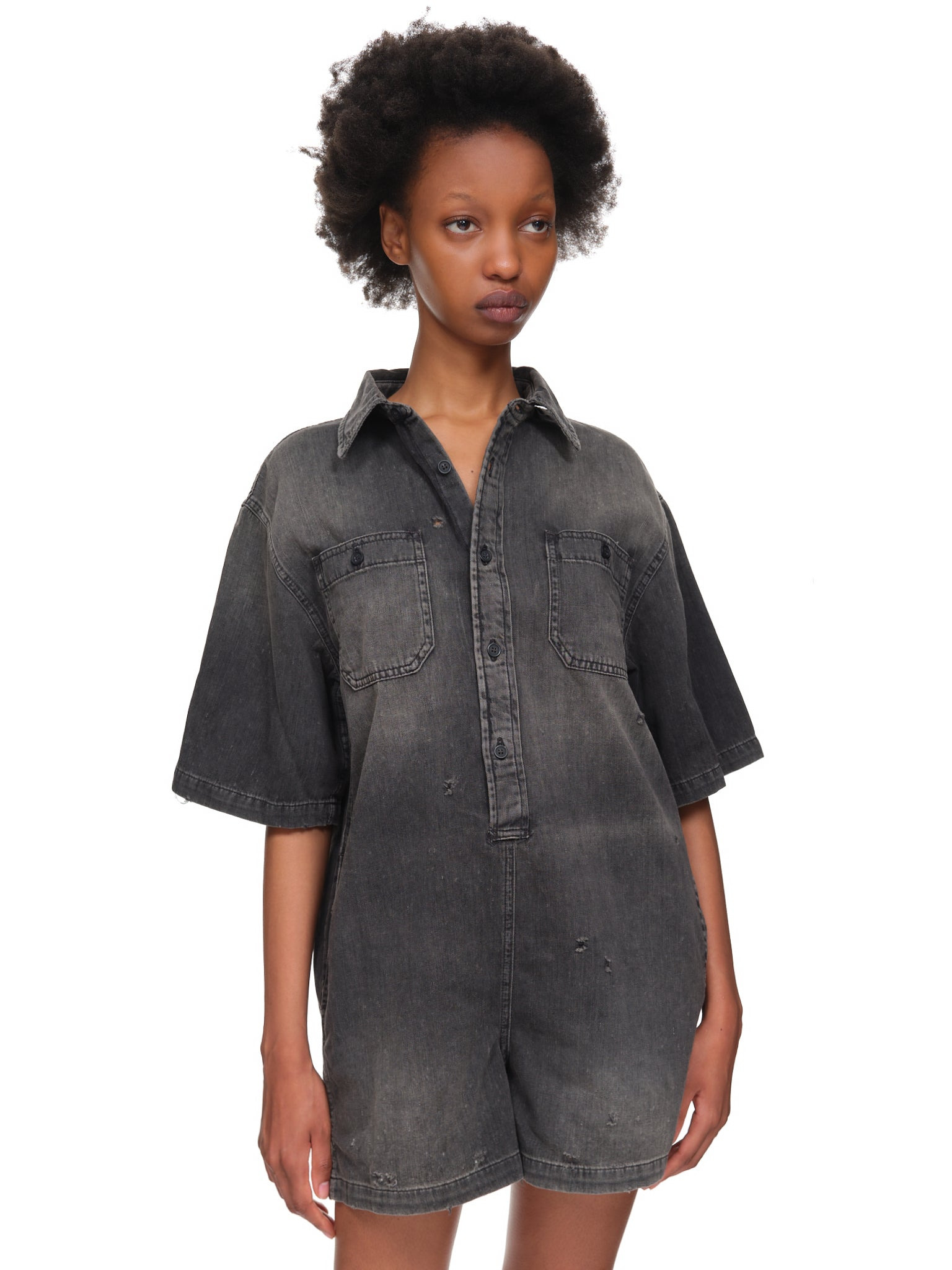 Denim Jumpsuit - 4