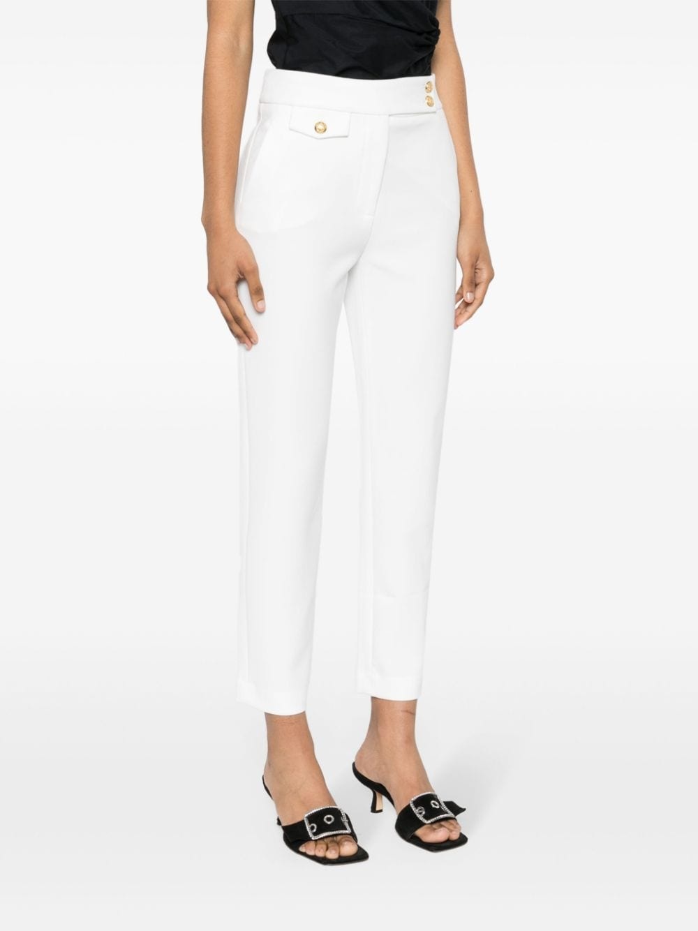 Renzo slim-fit cropped trousers - 3