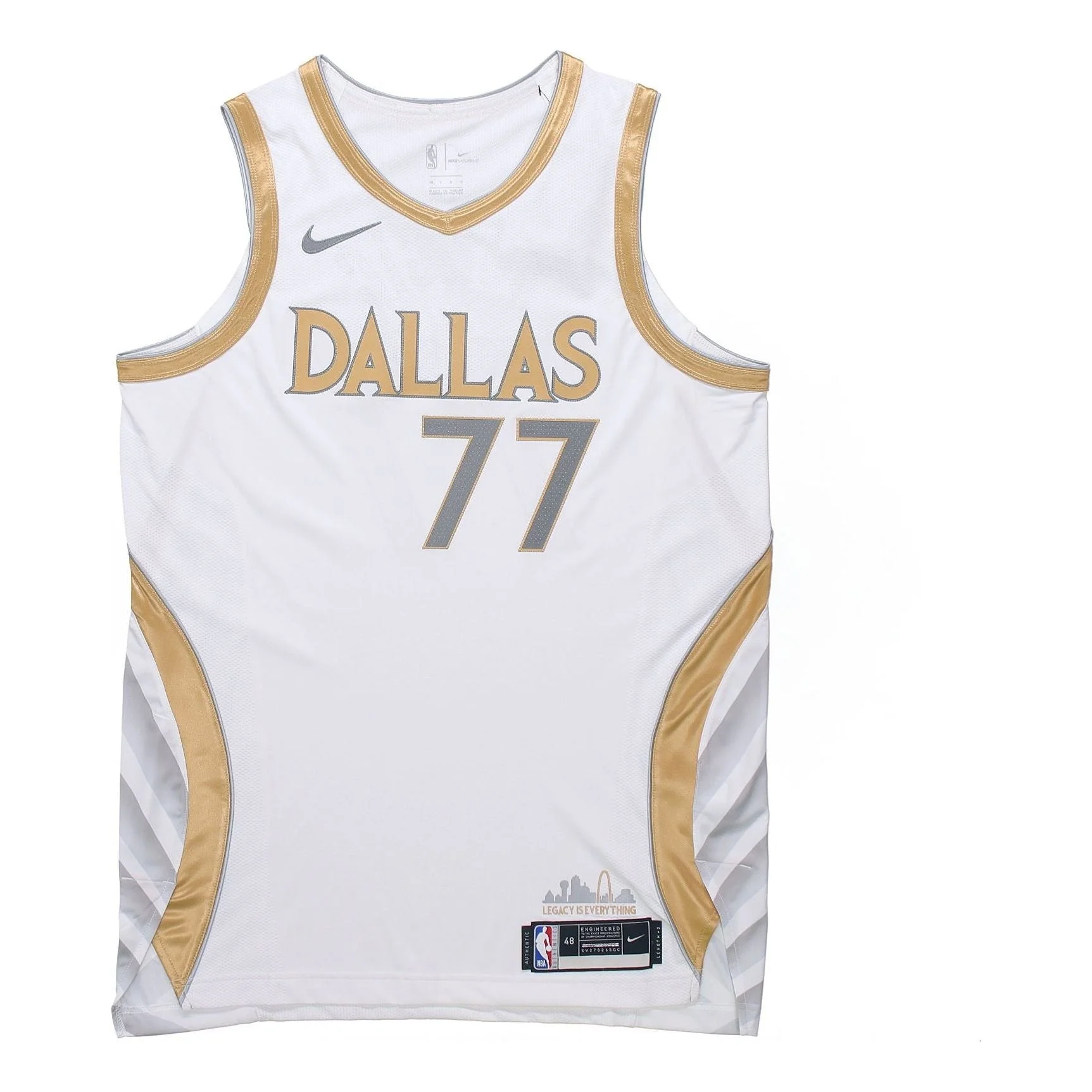 Nike Luka Doncic Dallas Mavericks Jersey White CN1592-104 - 1