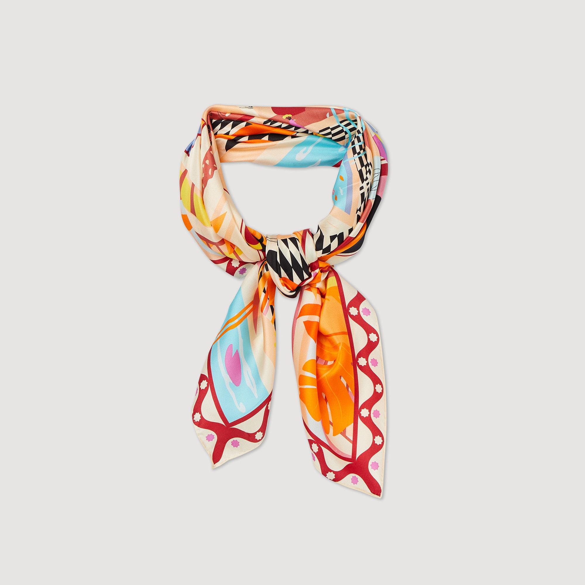 Silk scarf - 3
