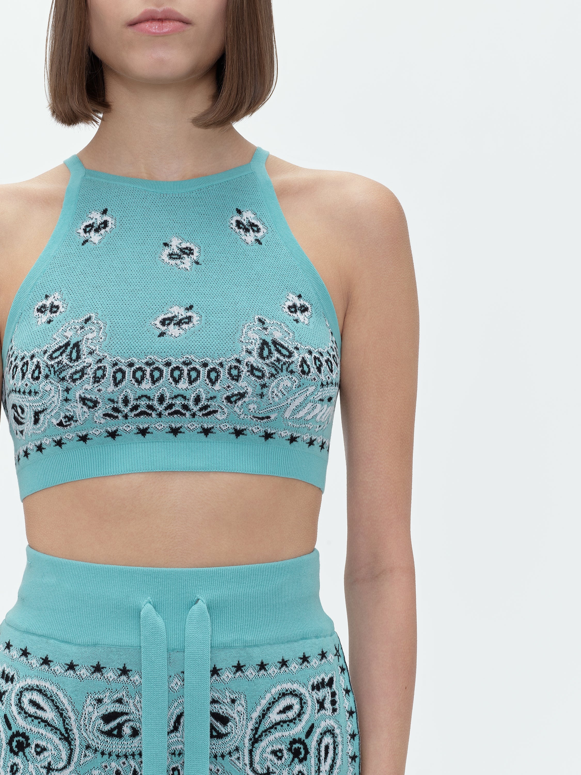 CROPPED BANDANA TANK - 5