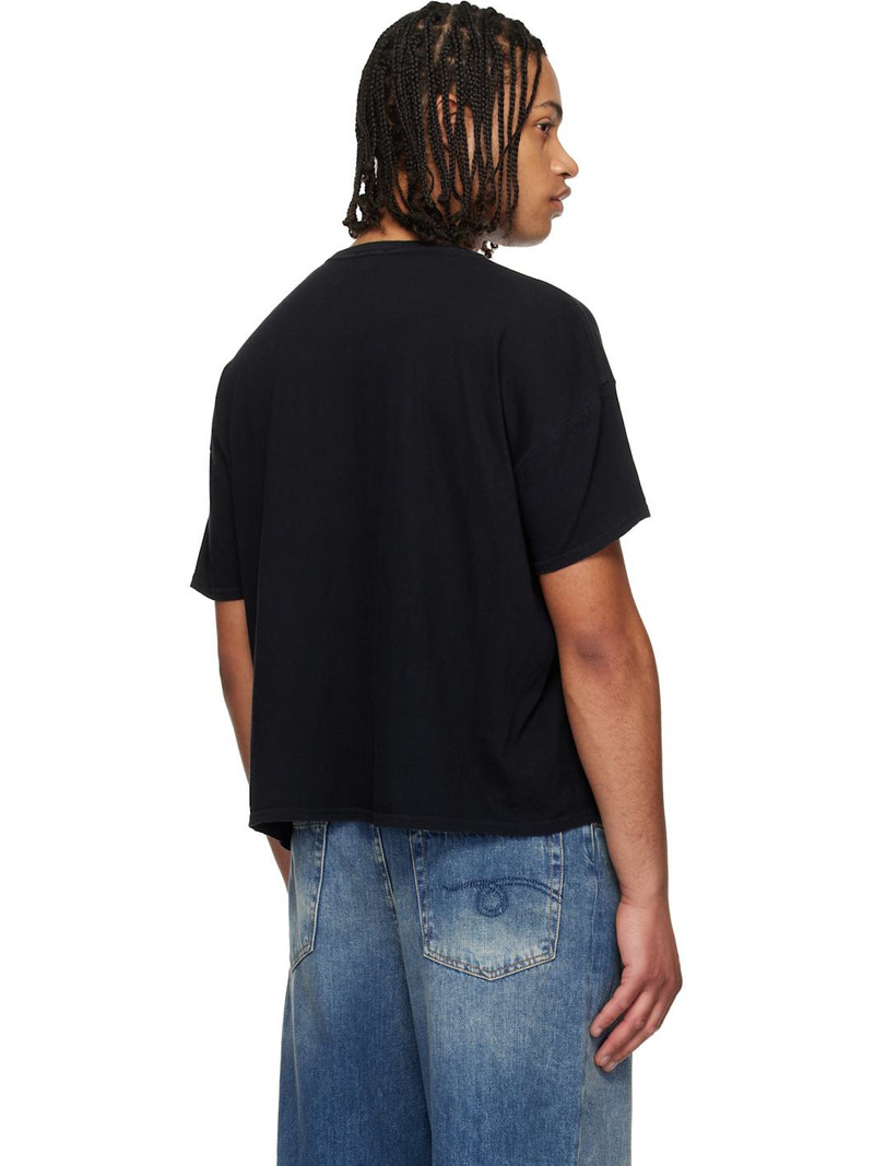Black 'I Don't Give A F' Relaxed T-shirt 3