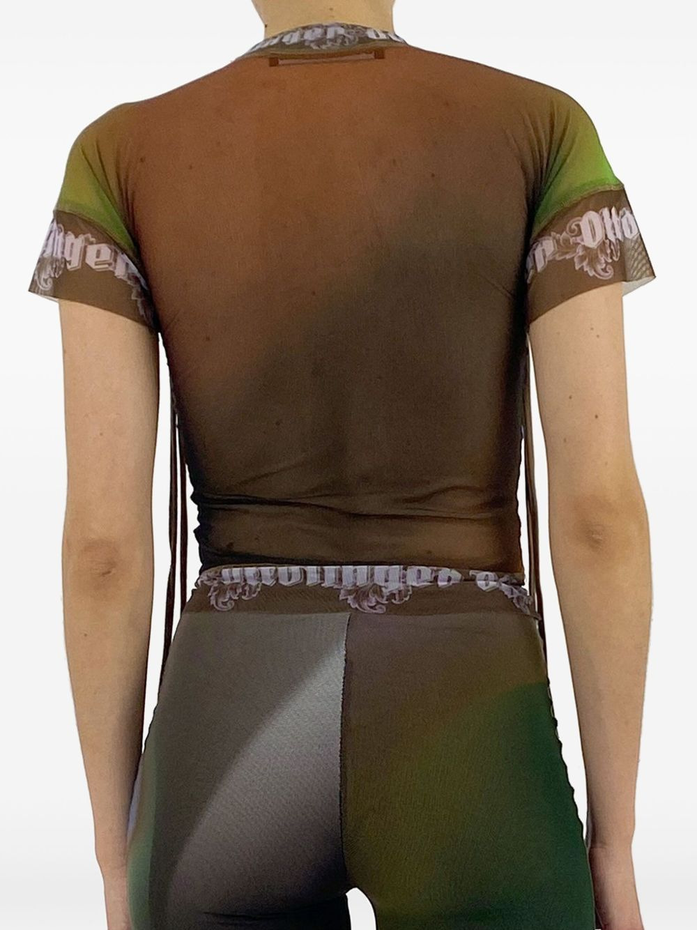 mesh T-shirt - 2