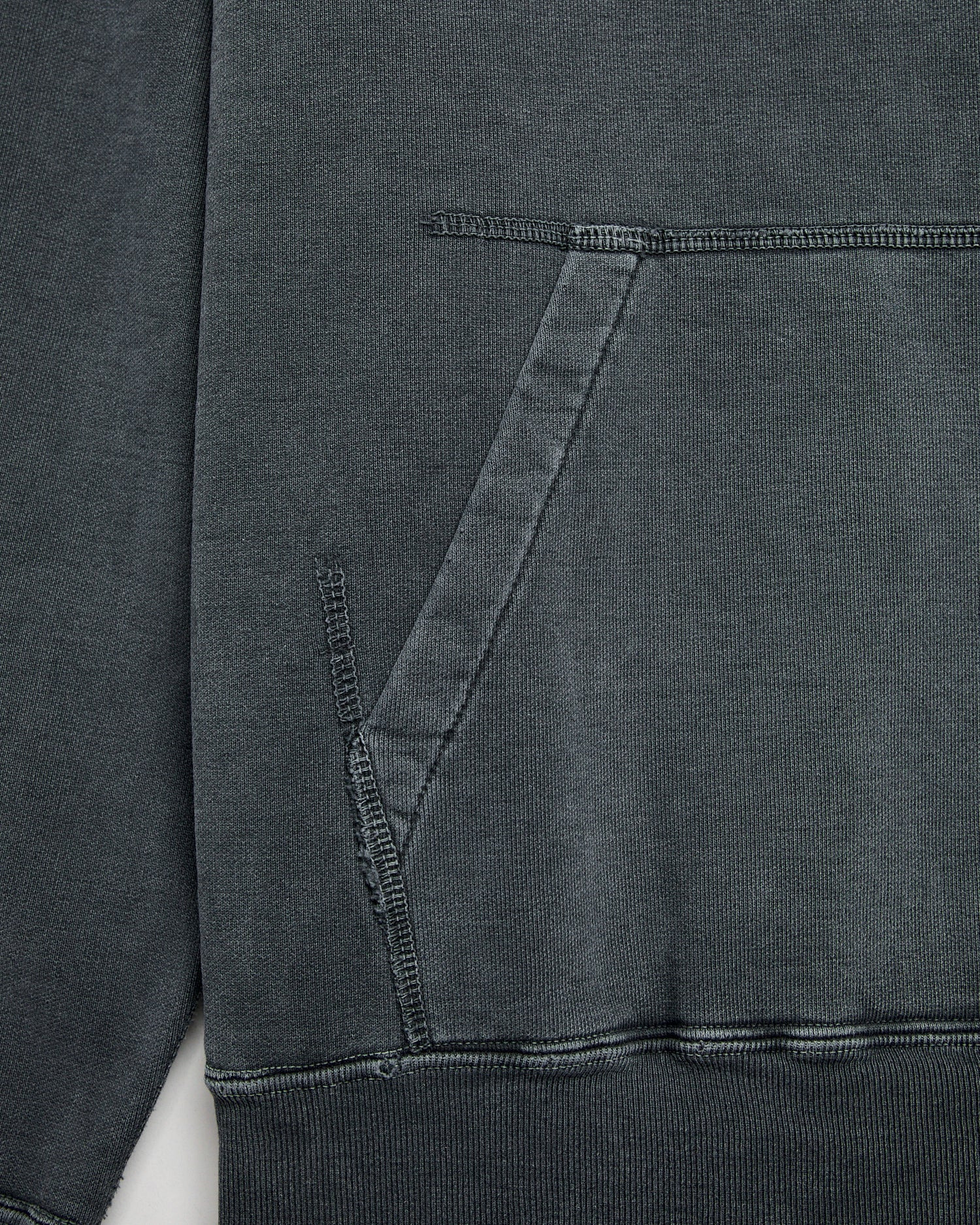 Special Finish Pullover Hoodie in Black - 4