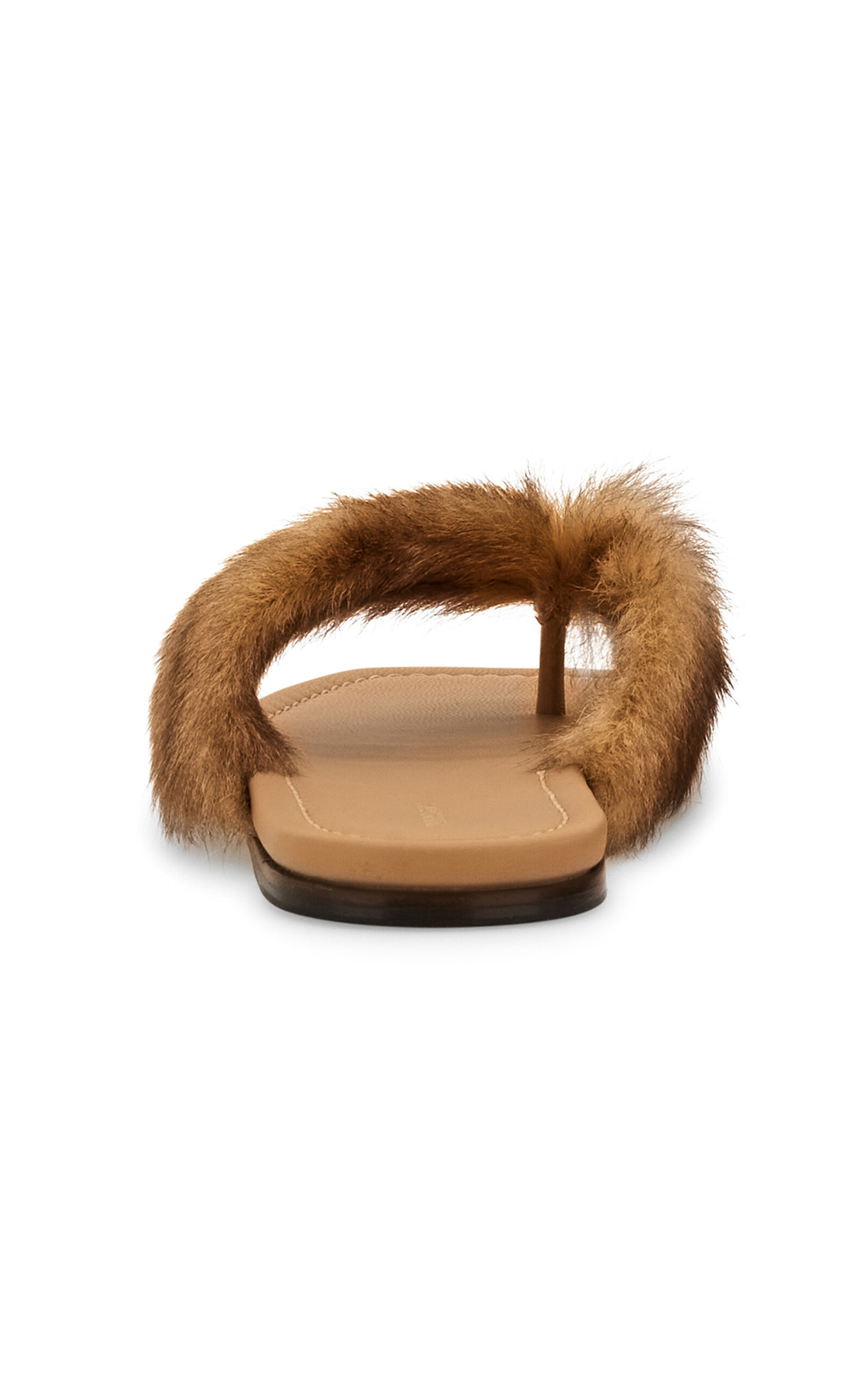 Loly Shearling Sandals tan - 4