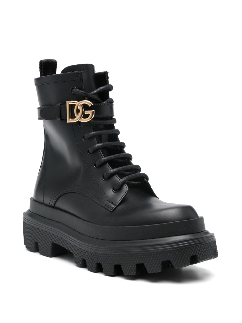 logo-buckle boots - 2